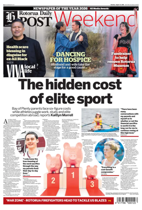 Cover of Rotorua Daily Post