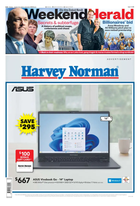 Cover of Weekend Herald
