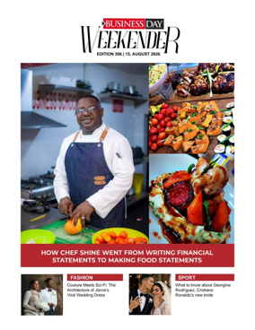 Cover of Business Day (Nigeria)