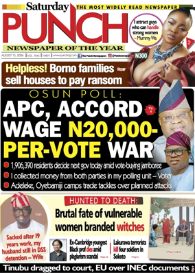 Cover of Saturday Punch