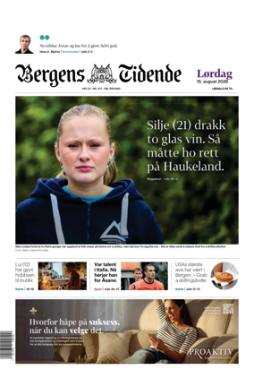 Cover of Bergens Tidende