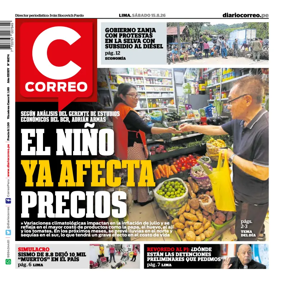 Cover of Diario Correo