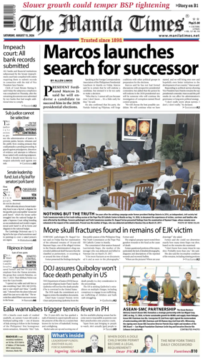 Cover of The Manila Times