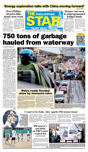 Cover of The Philippine Star