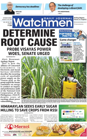 Cover of Watchmen Daily Journal