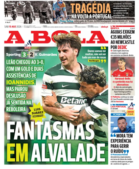 Cover of A BOLA (Portuguese)