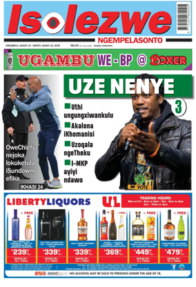 Cover of Isolezwe Ngempelasonto