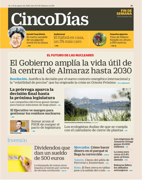 Cover of Cinco Dias