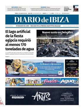 Cover of Diario de Ibiza
