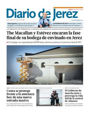 Cover of Diario de Jerez