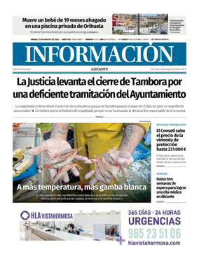Cover of Diario Informacion