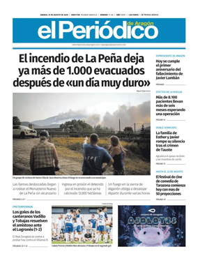 Cover of El Periodico Aragon