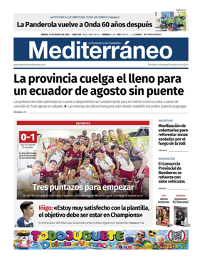 Cover of El Periodico Mediterraneo