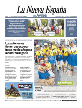 Cover of La Nueva Espana (Aviles)