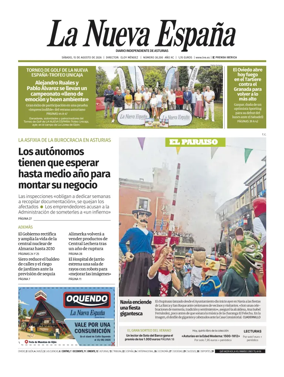 Cover of La Nueva Espana (Oriente)