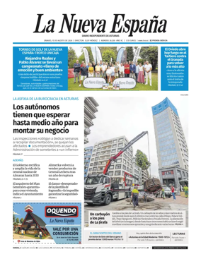 Cover of La Nueva Espana (Oviedo)