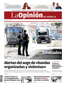Cover of La Opinion de Murcia