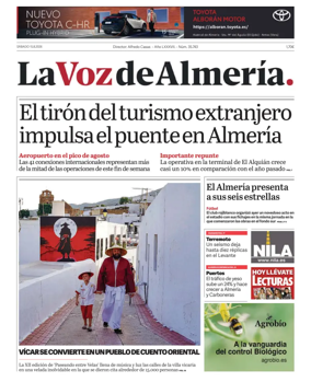 Cover of La Voz de Almeria