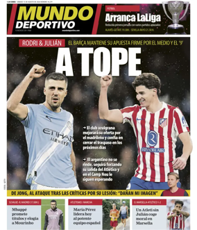 Cover of Mundo Deportivo (At. Madrid)