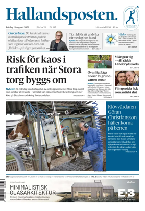 Cover of Hallandsposten