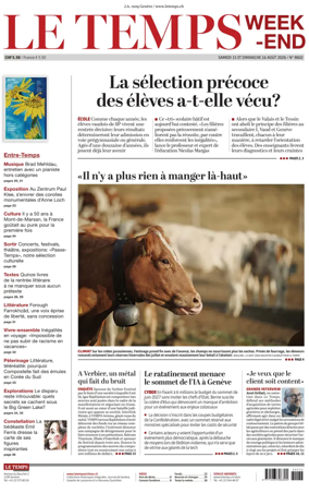 Cover of Le Temps