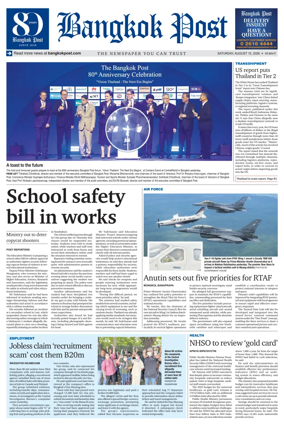 Cover of Bangkok Post
