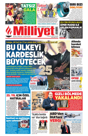 Cover of Milliyet