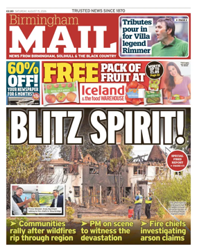 Cover of Birmingham Mail