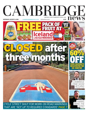 Cover of Cambridge News