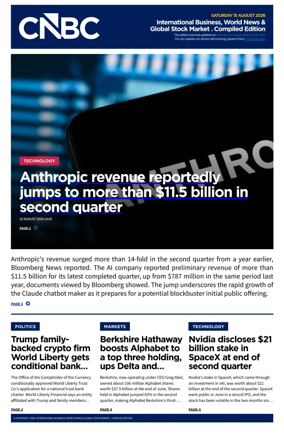 Cover of CNBC