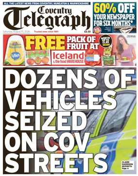 Cover of Coventry Telegraph