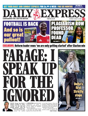 Cover of Daily Express