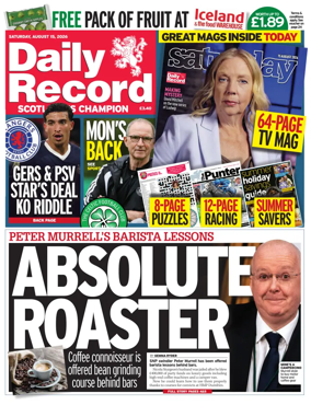 Cover of Daily Record
