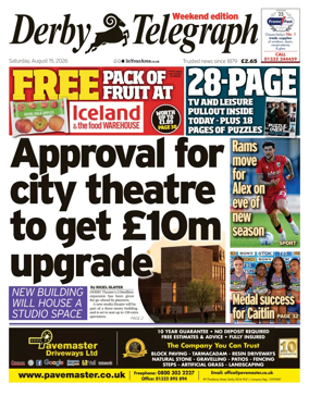 Cover of Derby Telegraph