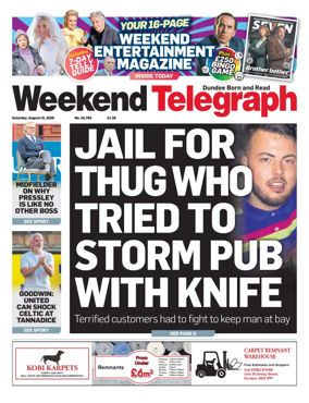 Cover of Evening Telegraph (First Edition)