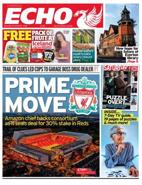 Cover of Liverpool Echo