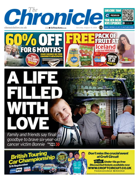 Cover of The Chronicle (South Tyneside and Durham)