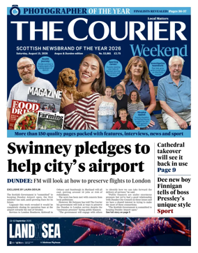 Cover of The Courier & Advertiser (Angus and Dundee)