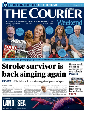 Cover of The Courier & Advertiser (Fife Edition)