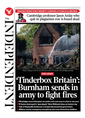 Cover of The Independent