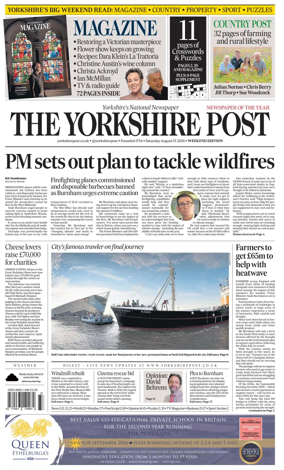 Cover of Yorkshire Post