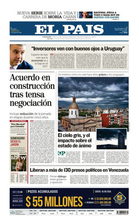 Cover of El Pais (Uruguay)