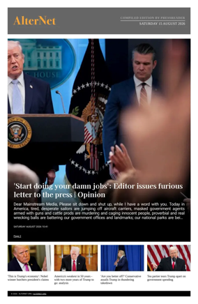 Cover of AlterNet
