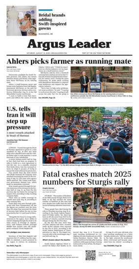 Cover of Argus Leader