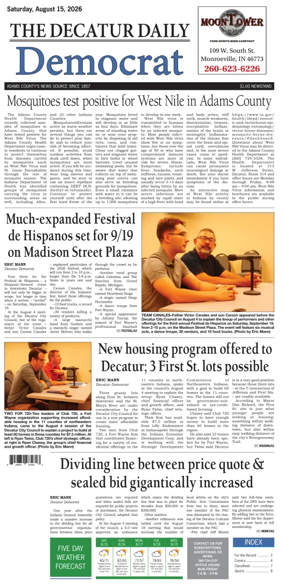 Cover of The Decatur Daily Democrat