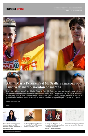 Cover of Europa Press - Compiled Edition