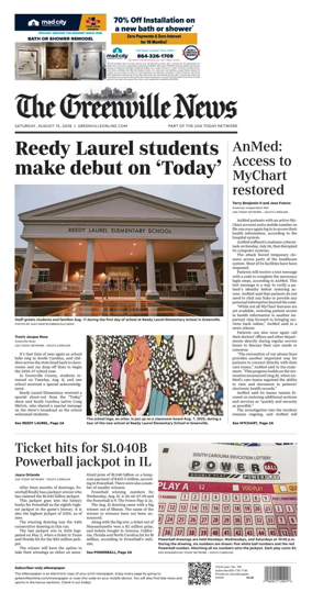 Cover of The Greenville News