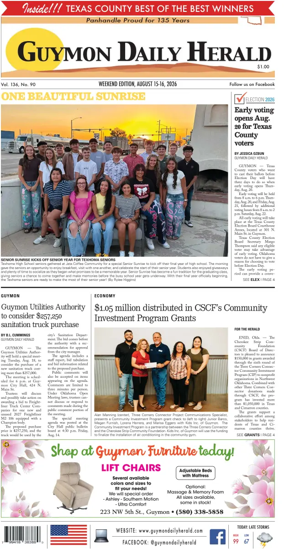 Cover of Guymon Daily Herald