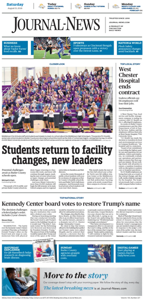 Cover of Hamilton Journal News