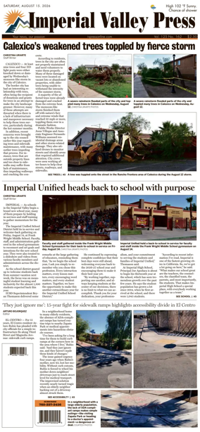 Cover of Imperial Valley Press